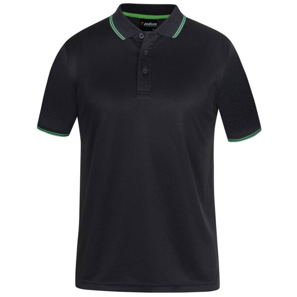 PDM  JACQUARD CONTRAST POLO Thumbnail