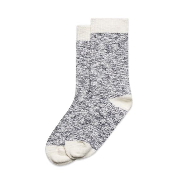 AS Colour SLUB SOCKS (2PK) 1217 SLUB SOCKS (2PK) Thumbnail