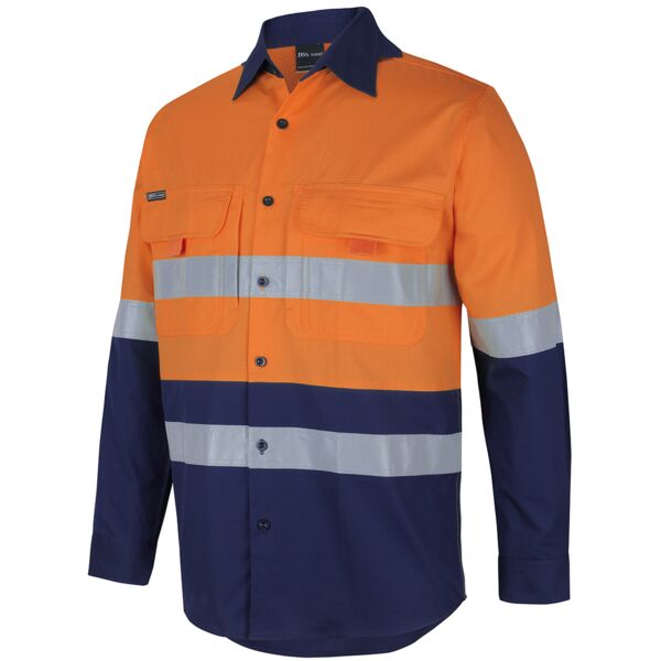 JB's wear HI VIS (D+N) RIPSTOP L/S FISHING SHIRT 6DNRL HI VIS (D+N) RIPSTOP L/S FISHING SHIRT Thumbnail