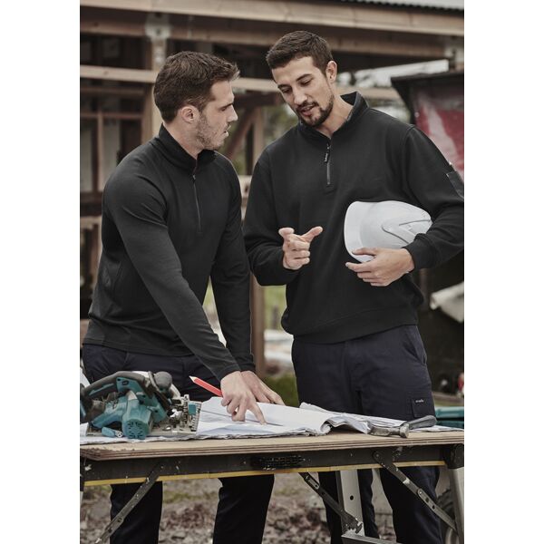 Syzmik Mens 1/4 Zip Brushed Fleece ZT366 Mens 1/4 Zip Brushed Fleece Thumbnail