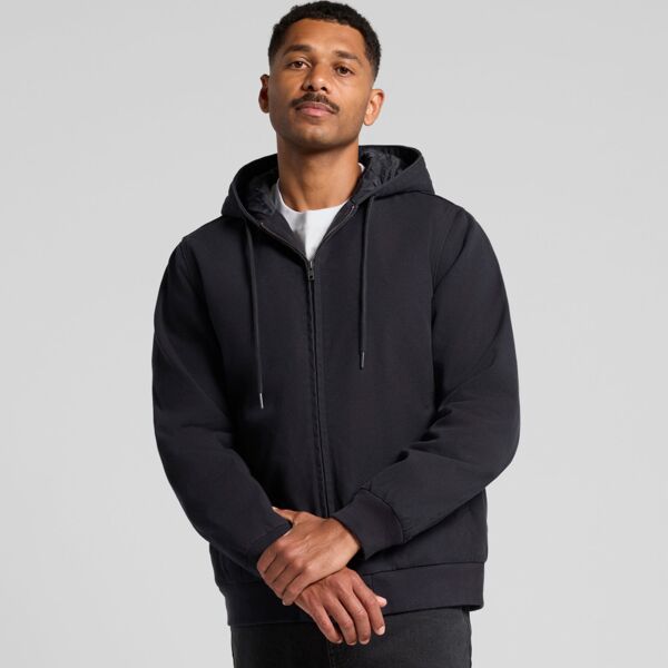 Canvas Bomber Hood Jacket 5532 Canvas Bomber Hood Jacket Thumbnail