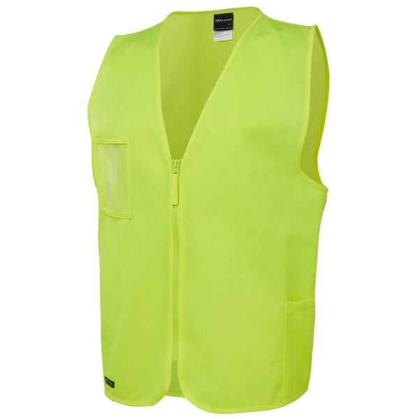 JB's wear JB's Hi Vis Zip Safety Vest 6HVSZ JB's Hi Vis Zip Safety Vest Thumbnail