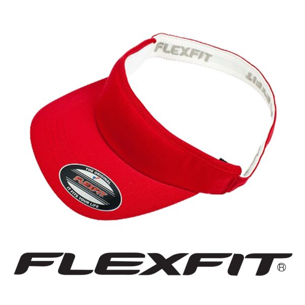 Flexfit by Yupoong Flexfit Visor 8777 Flexfit Visor Thumbnail