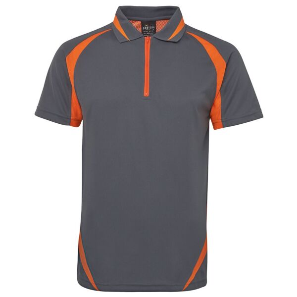 Podium Zip Poly Polo Thumbnail