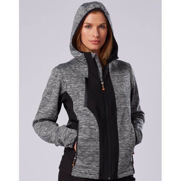 Shiny LAMINATED FUNCTIONAL KNIT HOODIE-Unisex JK49 LAMINATED FUNCTIONAL KNIT HOODIE-Unisex Thumbnail