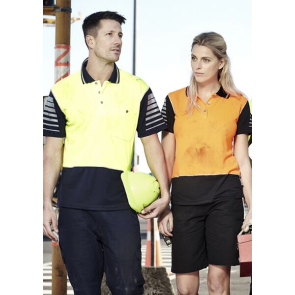 Syzmik Unisex HI VIS ZONE POLO  ZH236/ZHL236 Unisex HI VIS ZONE POLO  Thumbnail