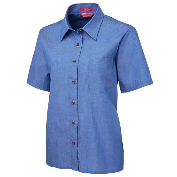 JB's wear JB's Ladies S/S Indigo Shirt  4LICS JB's Ladies S/S Indigo Shirt  Thumbnail