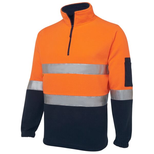 JB's wear JB's Hi Vis (D+N) 1/2 Zip Polar Fleece 6DNPF JB's Hi Vis (D+N) 1/2 Zip Polar Fleece Thumbnail