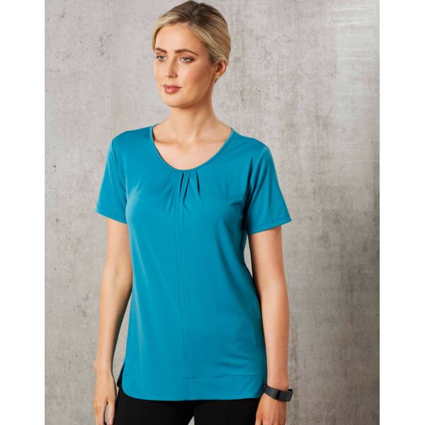 Shiny LADIES SHORT SLEEVE TOP JULIA M8850 LADIES SHORT SLEEVE TOP JULIA Thumbnail