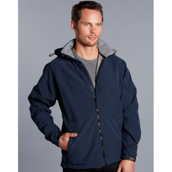 Shiny ASPEN Softshell Hood Jacket Men's JK33 ASPEN Softshell Hood Jacket Men's Thumbnail
