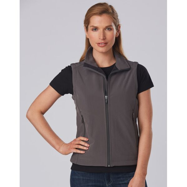 Shiny Ladies' Softshell Hi-Tech Vest JK26 Ladies' Softshell Hi-Tech Vest Thumbnail