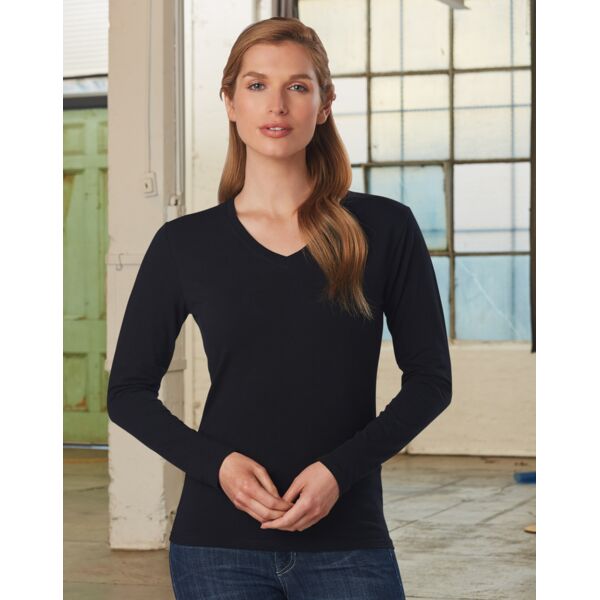 Shiny STRETCH LONG SLEEVE TEE Ladies' TS05A STRETCH LONG SLEEVE TEE Ladies' Thumbnail