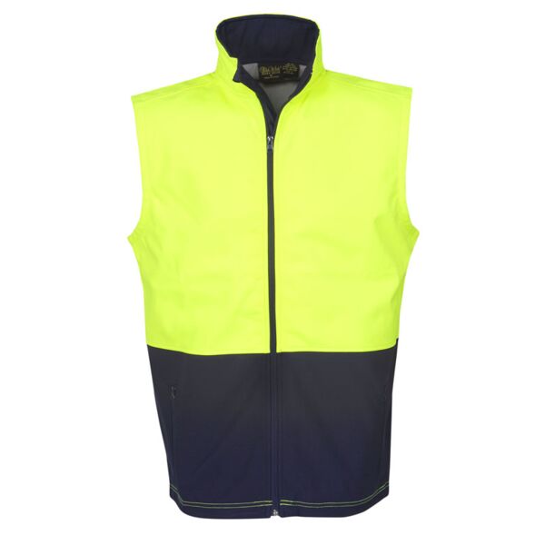BlueWhale HI VIS SOFTSHELL VEST J88 HI VIS SOFTSHELL VEST Thumbnail
